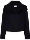 P.a.r.o.s.h Wool Coat In Blue