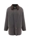 P.a.r.o.s.h Wool Coat In Marrone