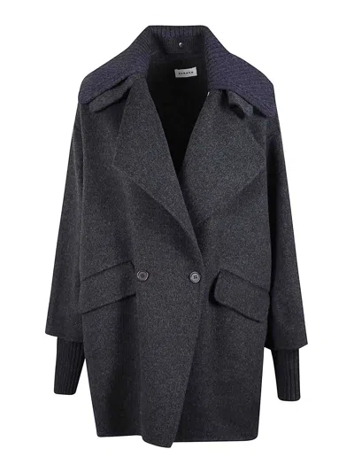 P.a.r.o.s.h Leak25 Coat In Gray
