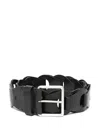 P.a.r.o.s.h Leather Belt In Black