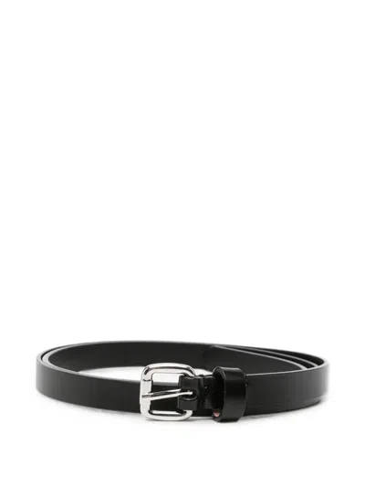 P.a.r.o.s.h Leather Belt In Black