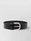 P.a.r.o.s.h Leather Belt With Adjustable Length And Silver-tone Buckle