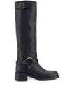 P.a.r.o.s.h Leather Boots In Black