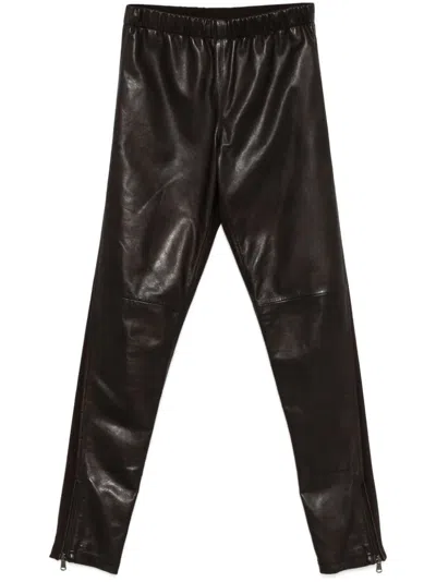 P.A.R.O.S.H LEATHER LEGGINGS