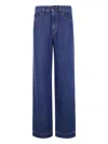 P.a.r.o.s.h Leather-patch Jeans