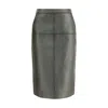 P.a.r.o.s.h P. A.r. O.s. H. Leather Pencil Skirt