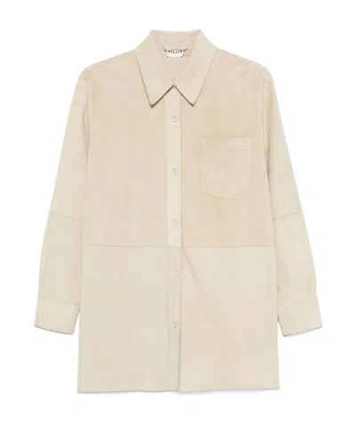 P.A.R.O.S.H LEATHER SHIRT