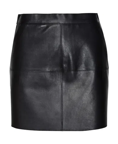 P.a.r.o.s.h . Leather Short Skirt