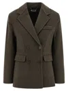 P.a.r.o.s.h Legend Double-breasted Wool Coat In Brown