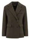P.a.r.o.s.h Legend Double-breasted Wool Coat In Brown