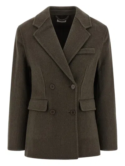 P.A.R.O.S.H LEGEND DOUBLE-BREASTED WOOL COAT