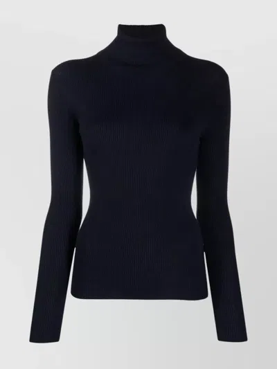 P.a.r.o.s.h Leila Ribbed Wool Jumper Turtleneck
