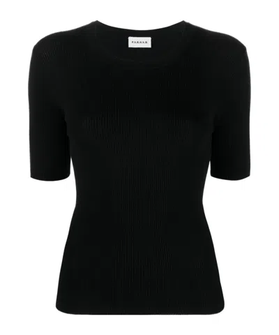 P.A.R.O.S.H LEILA SHORT-SLEEVED SWEATER