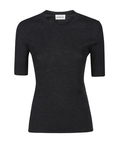 P.A.R.O.S.H LEILA SHORT-SLEEVED SWEATER