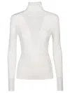 P.a.r.o.s.h White Wool Cut-out Jumper In Panna