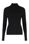 P.a.r.o.s.h Parosh Leila Wool Turtleneck Sweater In Black