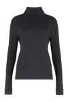 P.a.r.o.s.h . Leila Wool Turtleneck Sweater In Gray