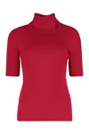 P.a.r.o.s.h Parosh Leila Wool Turtleneck Sweater In Red