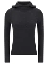 P.a.r.o.s.h Leila25 Hooded Sweater In Gray