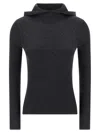 P.a.r.o.s.h Leila25 Hooded Sweater In Gray