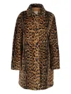 P.a.r.o.s.h Leopard Shearling Jacket