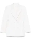 P.a.r.o.s.h Parosh Single-breasted Blazer Jacket In Neutrals