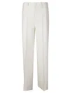 P.a.r.o.s.h Striped Trousers With Belt Loops And Pockets