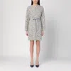 P.a.r.o.s.h . Light Lace Long Jacket In Gray