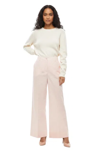 P.a.r.o.s.h Light Pink Straight Fit Pants