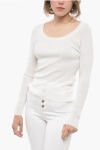 P.A.R.O.S.H LIGHTWEIGHT RIBBED CIPRIA SWEATER