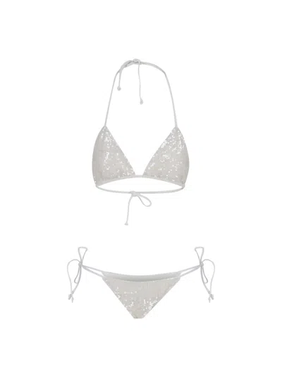 P.a.r.o.s.h Parosh Lightweight Stretch Bodysuit In White