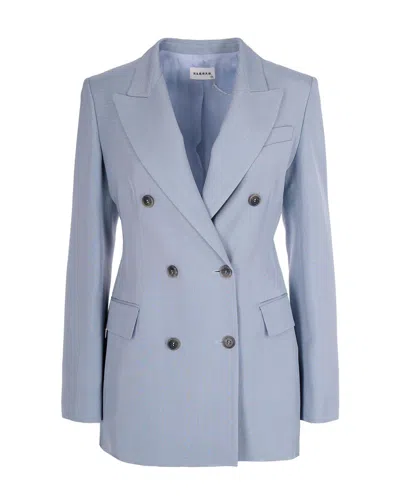 P.a.r.o.s.h Parosh Lightweight Women's Spring Jacket In Blue