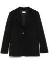 P.a.r.o.s.h Parosh Liliuxy Black Wool Jacket In Black