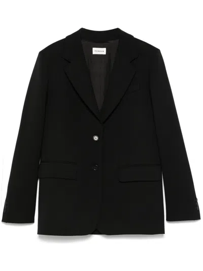 P.a.r.o.s.h Parosh Liliuxy Black Wool Jacket