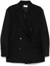 P.a.r.o.s.h Liliuxy Double-breasted Blazer In Black