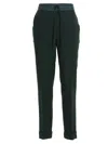 P.a.r.o.s.h Green Wool Pants In Green
