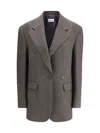 P.a.r.o.s.h P. A.r. O.s. H. Liliuxy24 Blazer Jacket In Gray