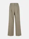 P.a.r.o.s.h 'lille' Beige Wool Pants In Grey