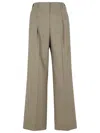 P.a.r.o.s.h Belt-loop Casual Pants In Grey