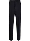 P.a.r.o.s.h Virgin-wool Tailored Trousers In Black