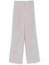 P.a.r.o.s.h Lille Trousers In Grey