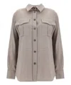 P.a.r.o.s.h Lille24 Hirt In Beige