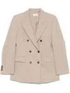 P.a.r.o.s.h Lille25 Blazer In Neutrals