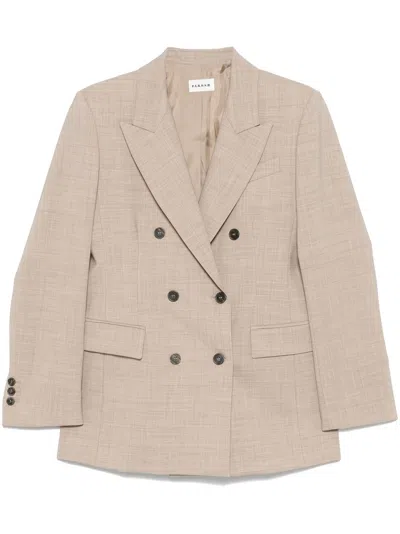 P.a.r.o.s.h Lille25 Blazer In Neutrals