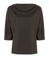 P.a.r.o.s.h Lillie Blouse In Black