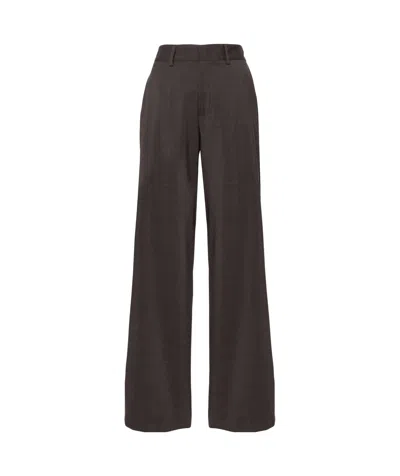 P.A.R.O.S.H P.A.R.O.S.H. MID-RISE WIDE-LEG PANTS