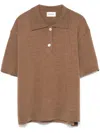 P.a.r.o.s.h Lime Polo Shirt In Braun