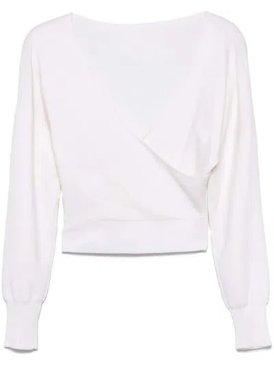 P.a.r.o.s.h Lime Top In White
