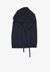 P.a.r.o.s.h Lime Wool-blend Balaclava In Blue