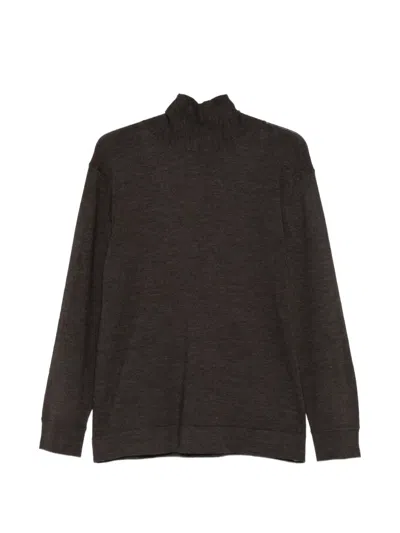 P.a.r.o.s.h Lime26 Cut-out Pussy-bow Sweater In Black